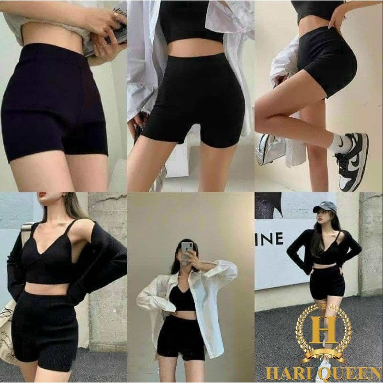 Quần Legging Đùi - Quần Short body dáng ôm