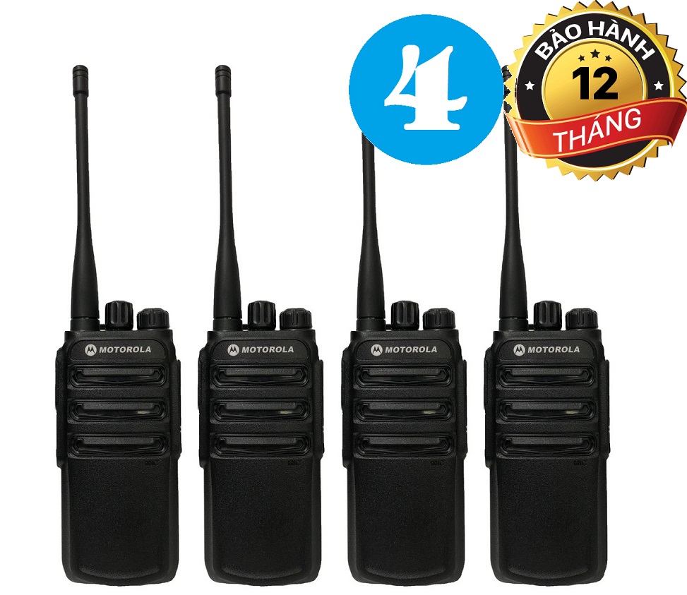 Bộ 4 bộ đàm motorola cp838