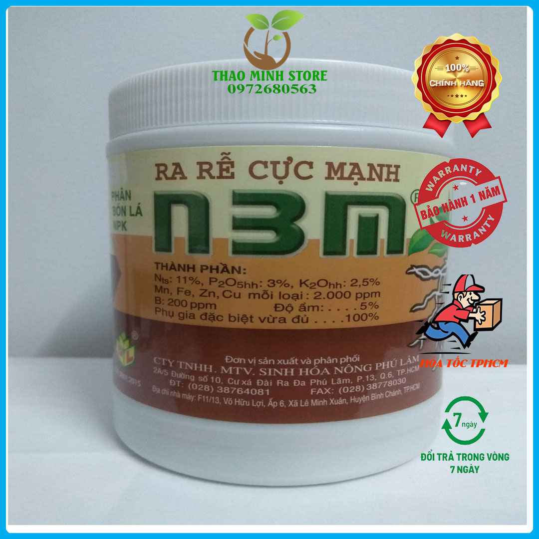 KÍCH THÍCH RA RỄ CỰC MẠNH N3M CHAI 500GRAM