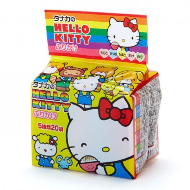 [HCM]Gia vị rắc cơm Hello Kitty nhập Nhật - bịch 20 gói