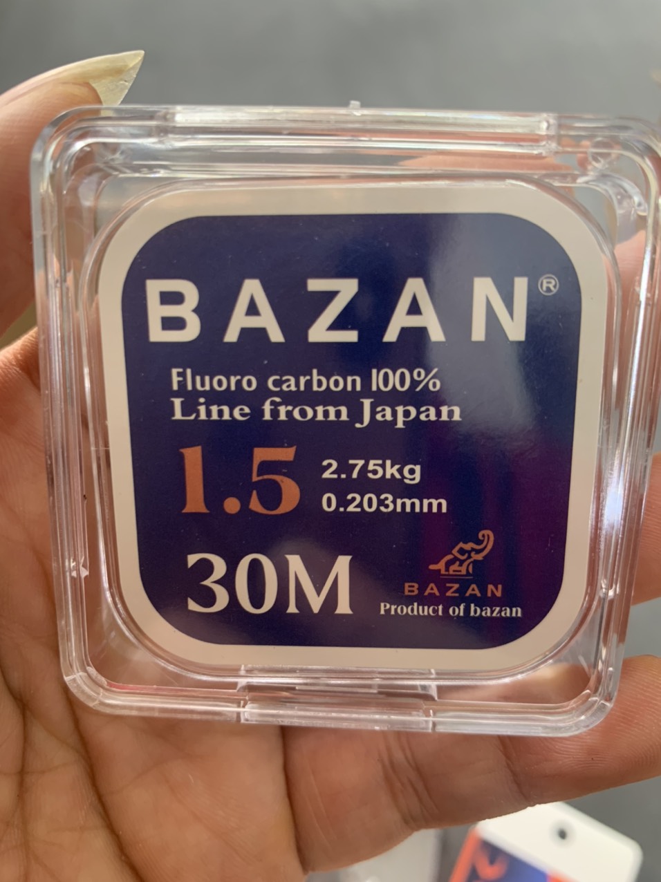 cước thẻo fluoro carbon BAZAN ( f1 loại đẹp )