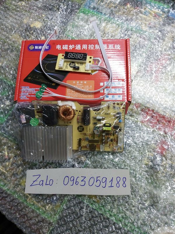 Bo bếp từ cảm ứng 5 nút - giá 1 bo
