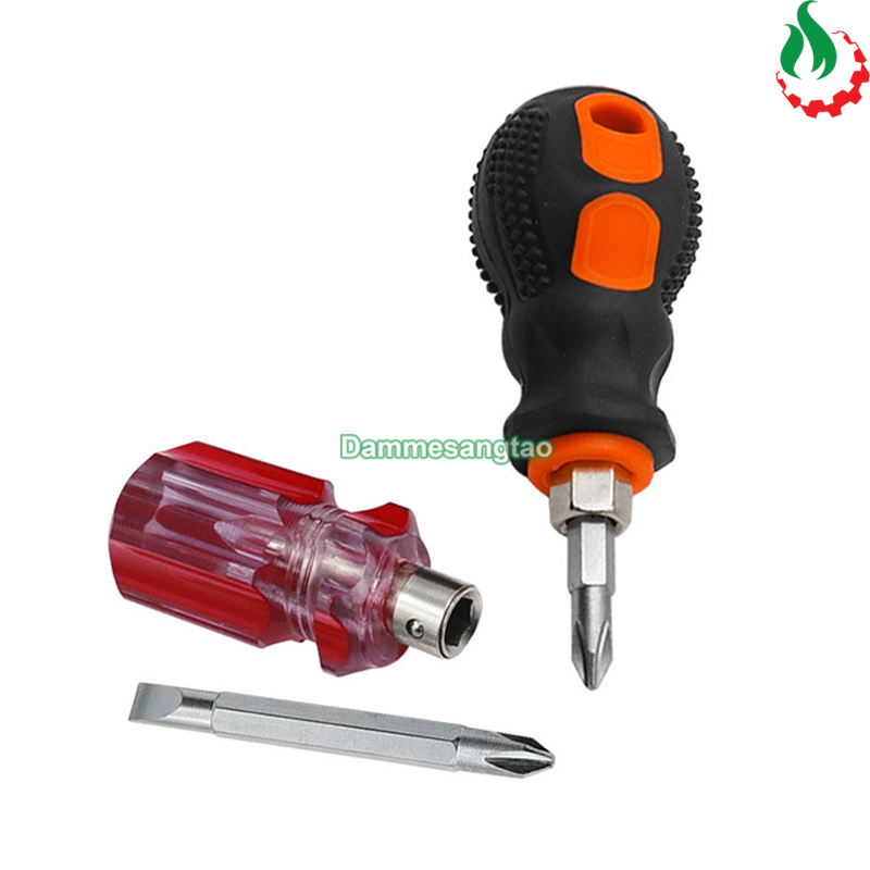Mini Screwdriver with 2 Short Ends