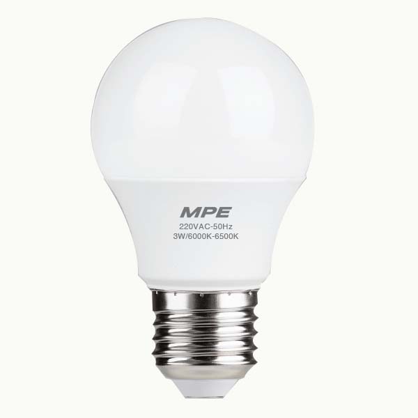 ĐÈN LED BULB 3W MPE SIÊU SÁNG