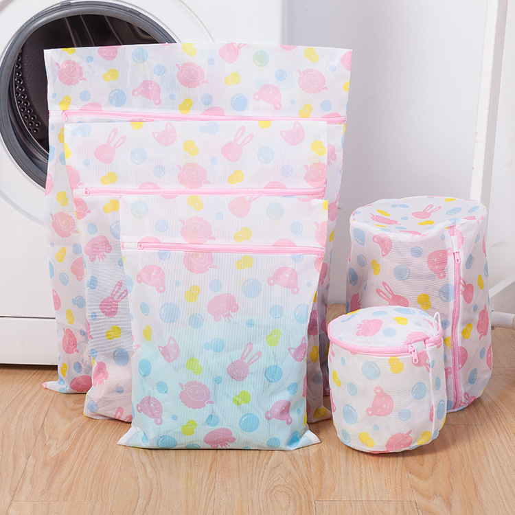 [ GIÁ SỈ ] Combo 5 túi lưới giặt đồ bảo vệ quần áo- túi đựng quần áo máy giặt loại cao cấp- Set 5 túi lưới giặt đồ hình hoa nhiều kích thước, phù hợp với nhiều mục đích, không gian chứa đựng
