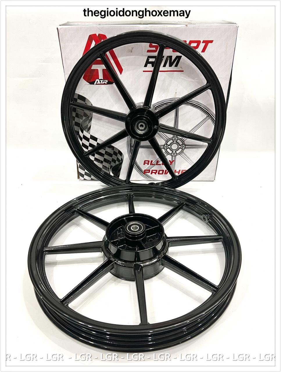 Mâm Enkei ATR 8 Cây Đúc Sirius, Ex2010 Lắp Đặt Như Zin