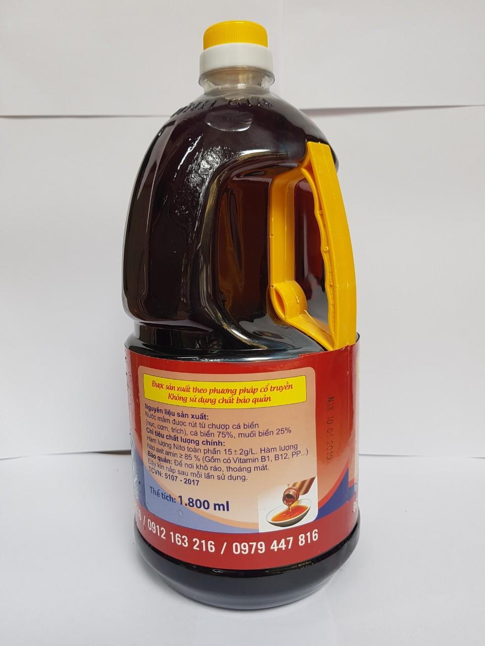 Nước Mắm cốt Cá cơm Tĩnh Gia - Dùng để nấu 2000ml
