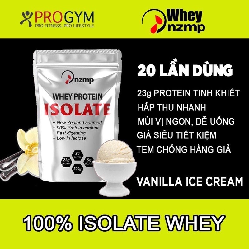 Sữa Tăng Cơ Whey Protein 500 gram