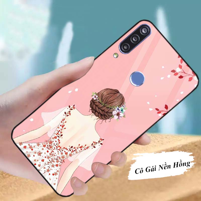 Ốp Vsmart Joy 3 Lưng Kính Cường Lực Sáng Bóng