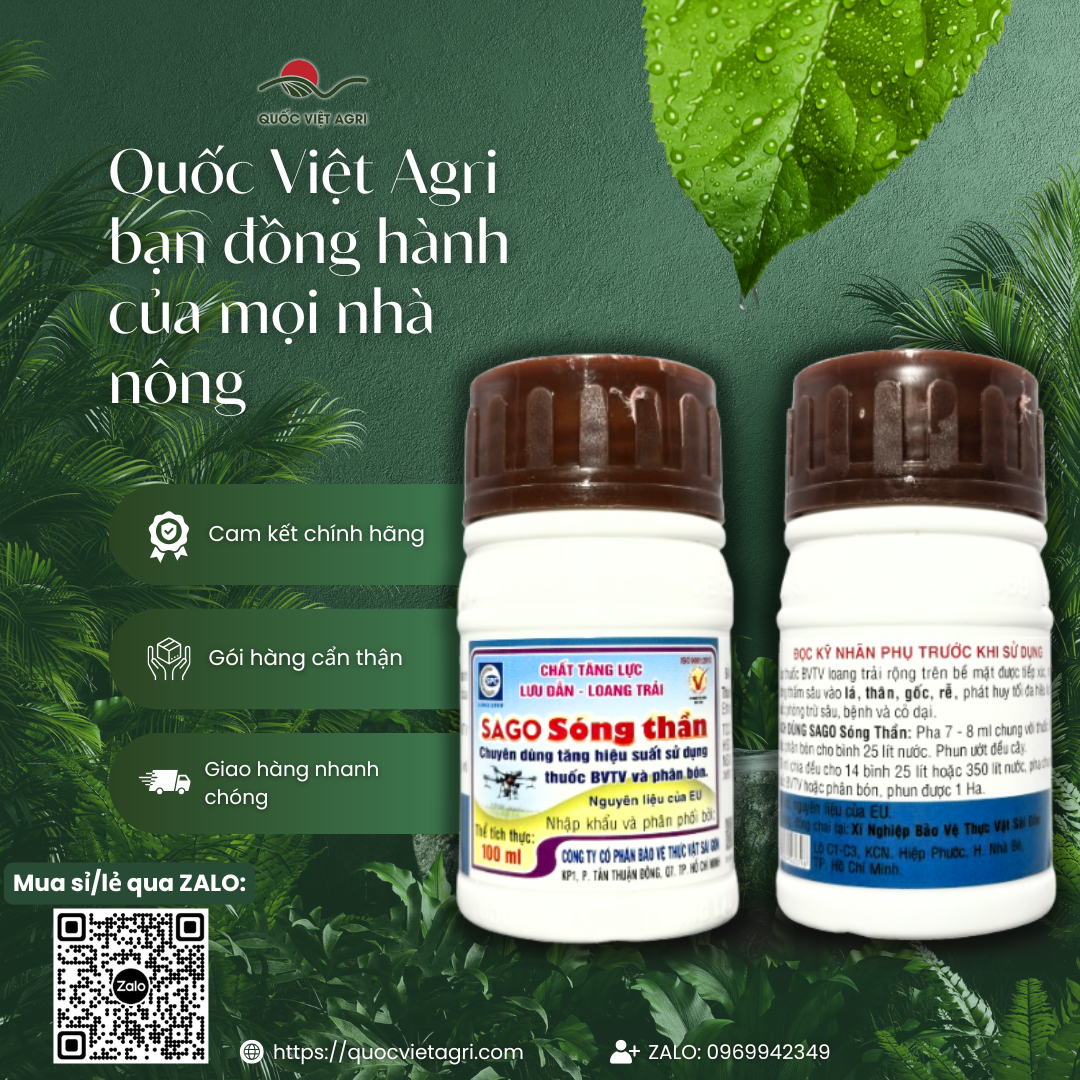 Sago Song Than Adhesive (100ml Bottle) - Alcohol Ethoxylate 30% W/W Super Adhesive, Strong Flow, Spreads Evenly