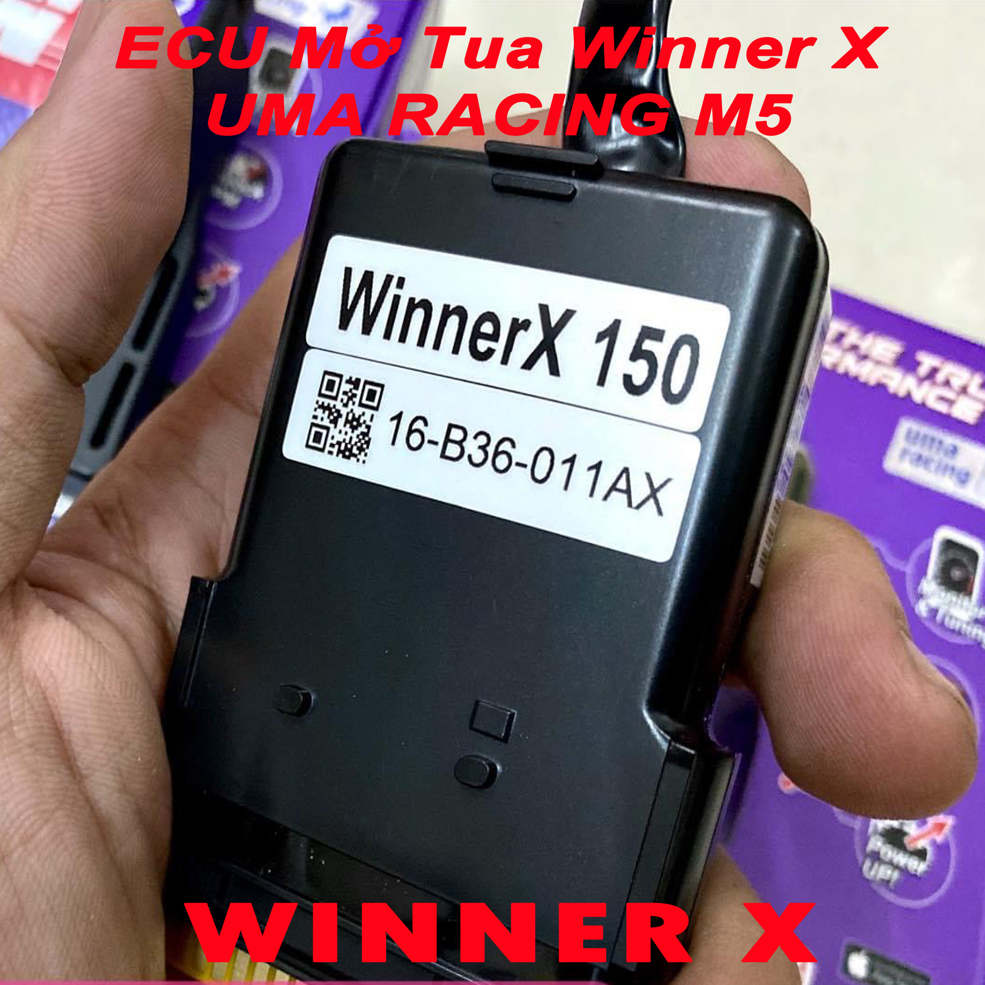 ECU UMA M5 cho Winner X - ECU UMA RACING M5 BLUTOOTH CONNECTION