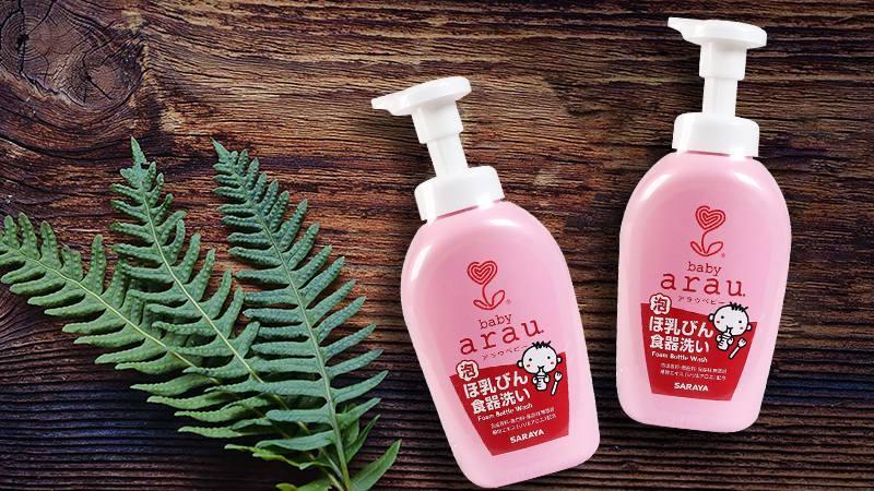 Nước rửa bình sữa Arau Baby chai 500ml