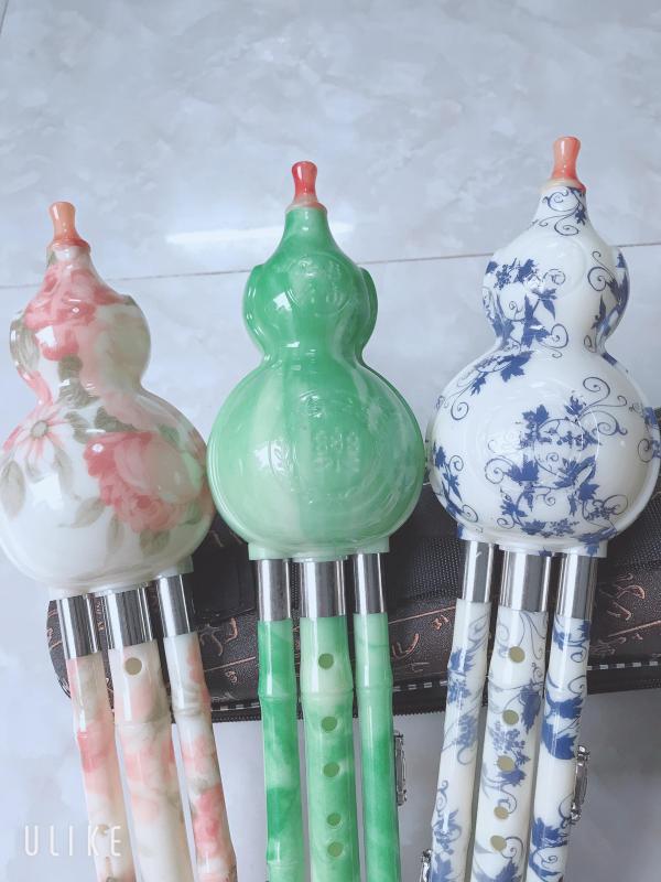 Sáo bầu 2 bè cao cấp (tặng hộp đựng, dây treo)