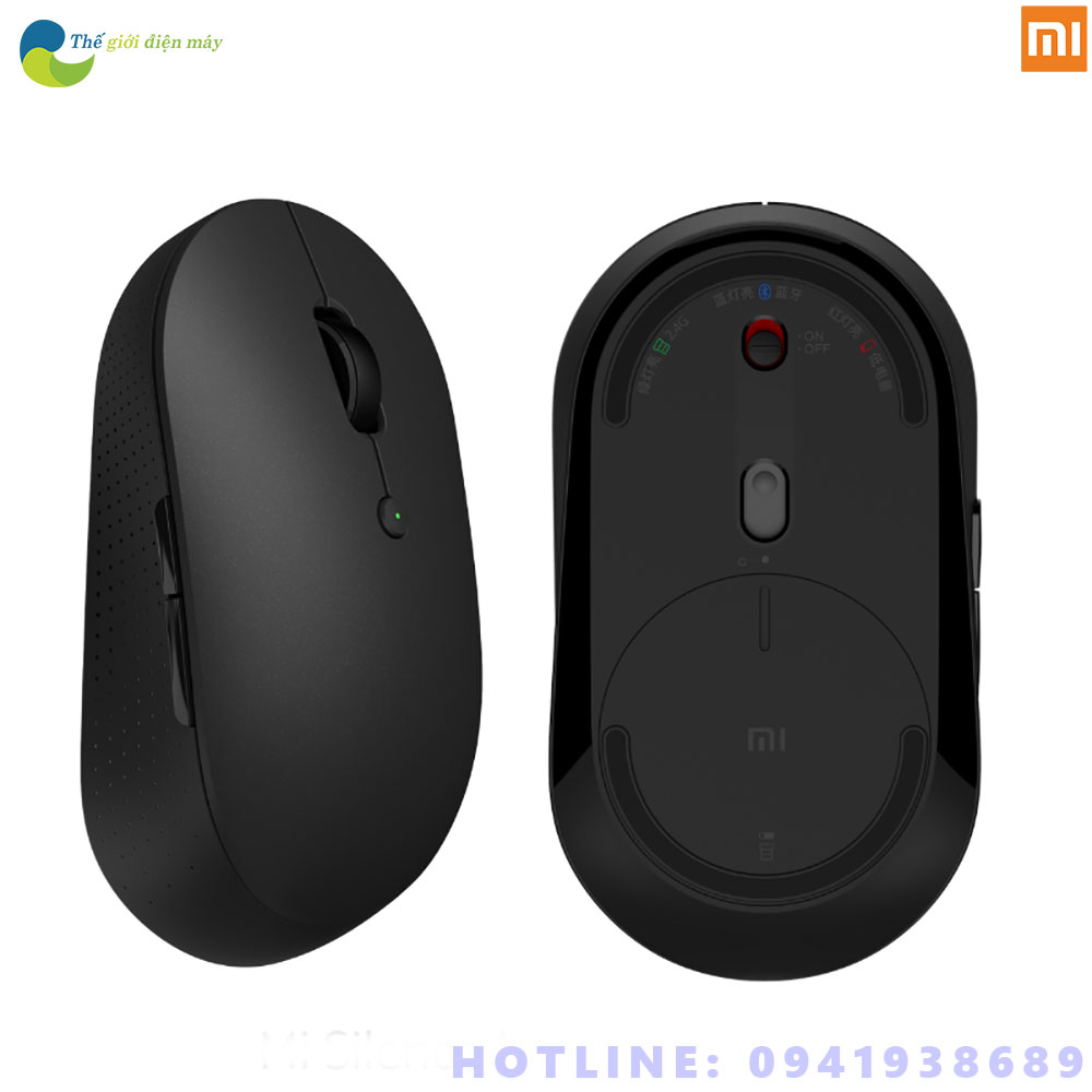 [Bản Quốc Tế] Chuột Không Dây Xiaomi Mi Dual Mode Wireless Mouse Silent Edition - Bảo Hành 3 Tháng - Shop Thế Giới Điện Máy