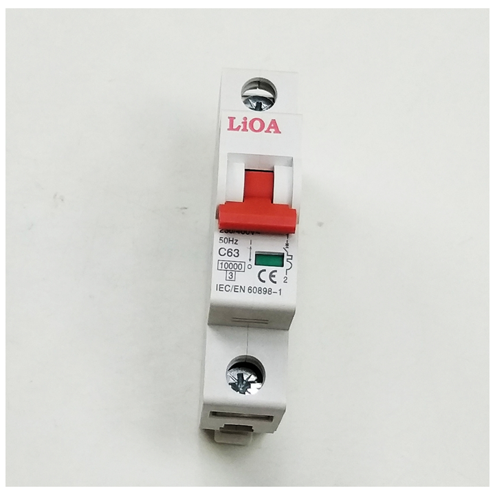 Cầu dao - aptomat 1p 63a - 100a/10ka lioa chính hãng