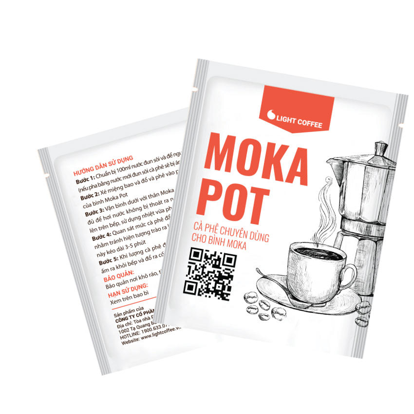 [HCM]Cà phê pha Mokot Light Coffee - túi 15gr