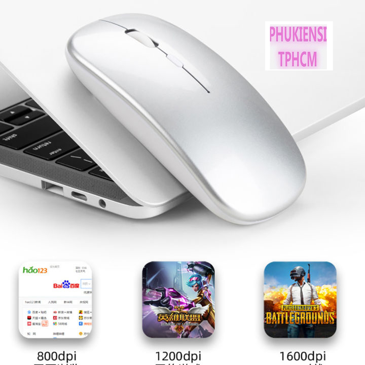 Chuột Không Dây Bluetooth  Tự Sạc Siêu Mỏng M1 2.4G