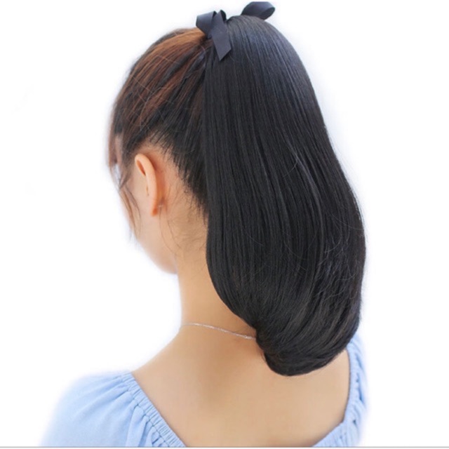 Tóc Giả Cột Tóc Giả Cột Cúp Ngắn
