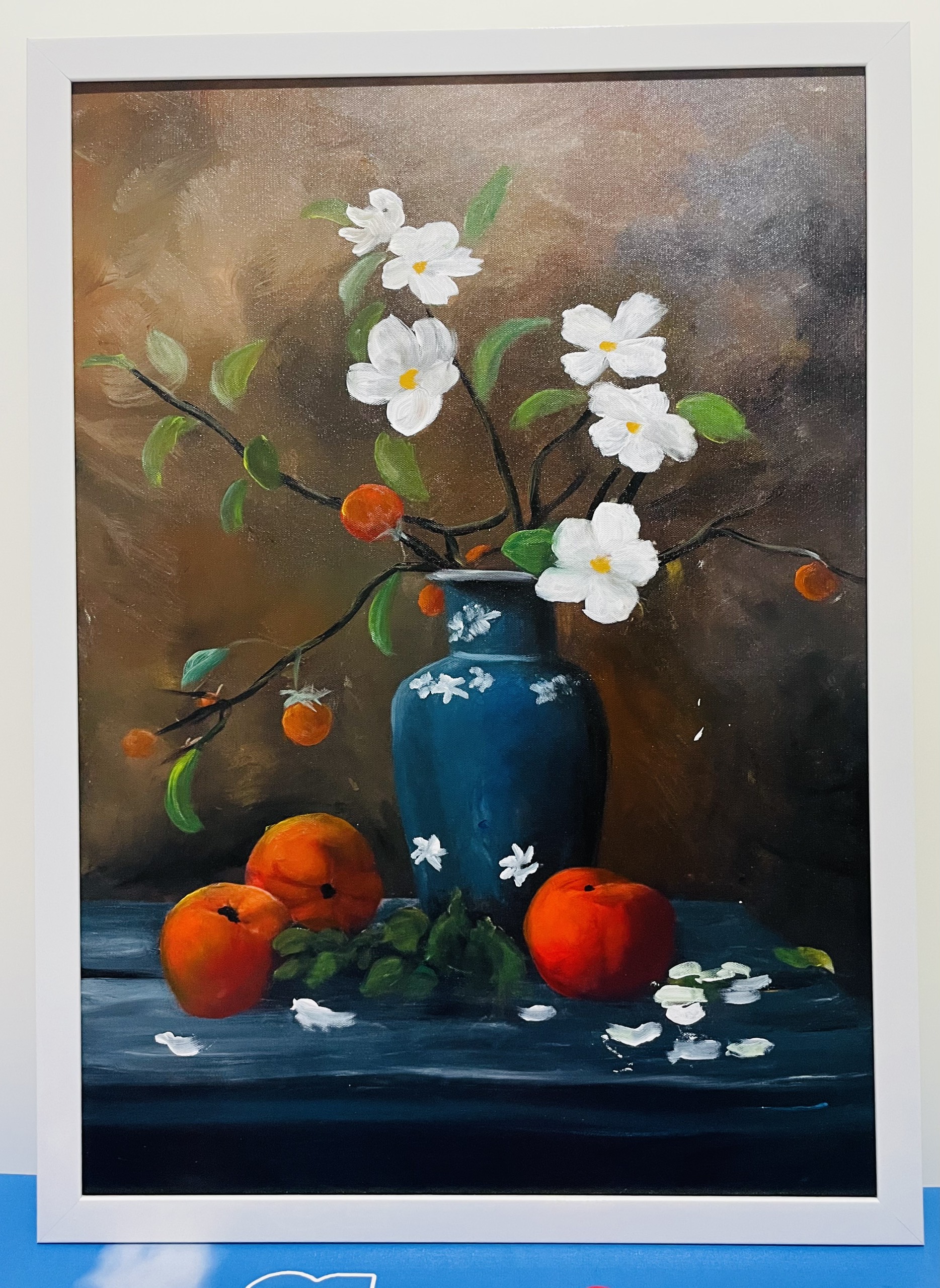 Tranh Sơn Dầu - Tranh phong cảnh - Tranh Mốc Decor (VẼ TAY 100% - KHUNG GỖ)