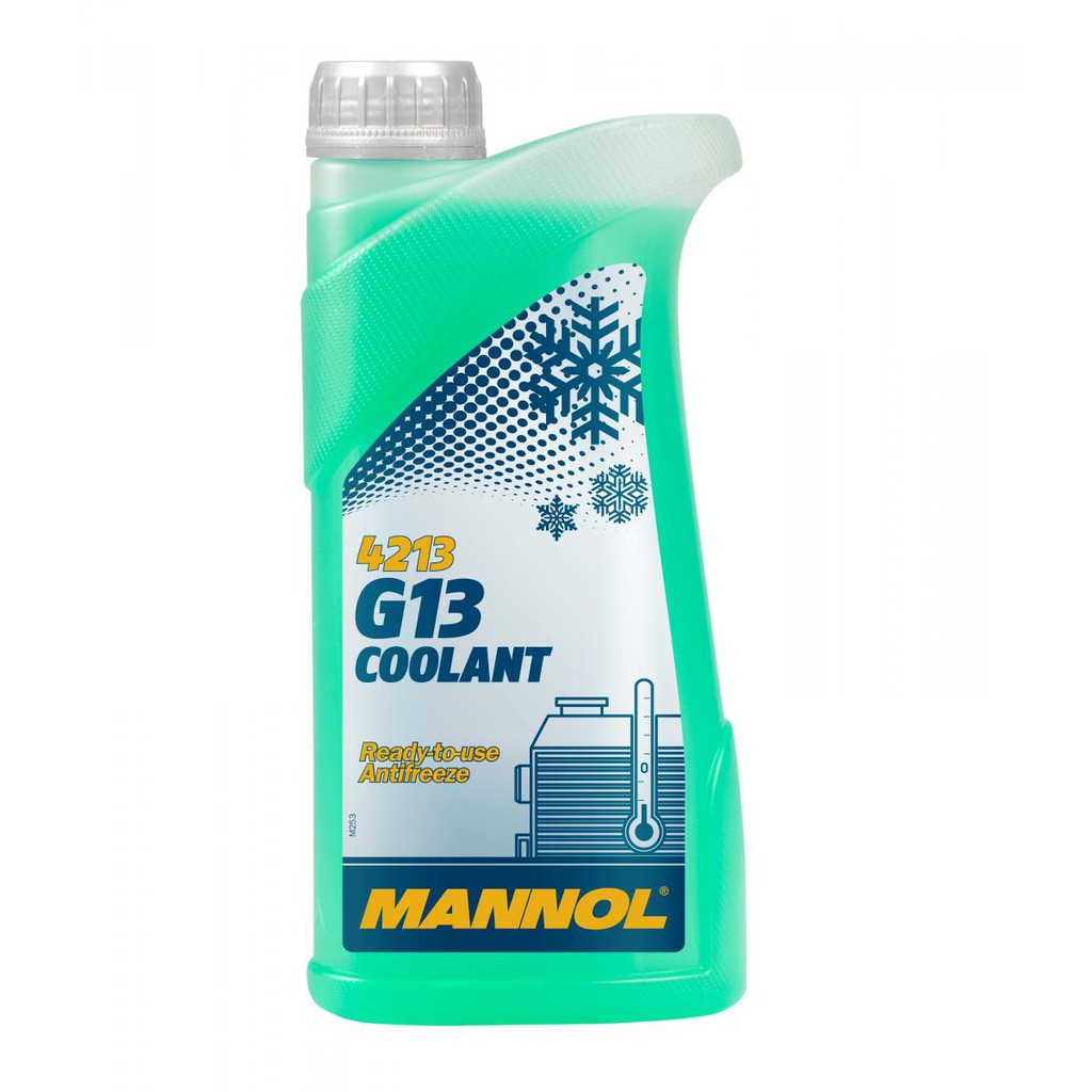 Nước Làm Mát Xanh - Mannol Coolant G13 4213 1L