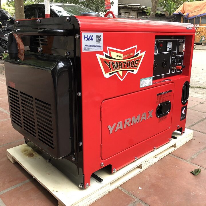 Máy Phát Điện Chạy Dầu 6Kw Yarmax YM9700E