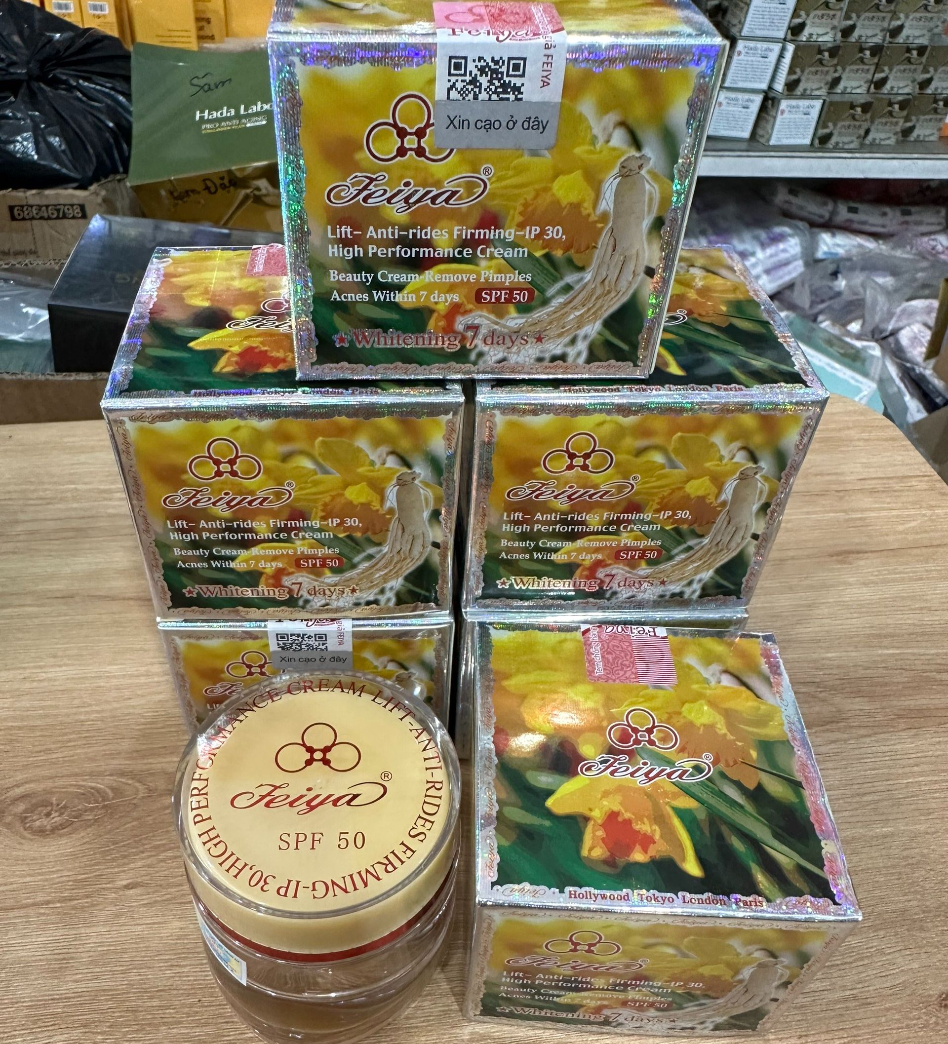 Kem feiya dưỡng chống lão hóa tinh chất nhân sâm - 50gr