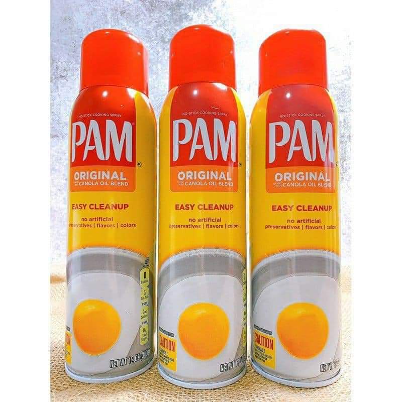 Dầu ăn kiêng Pam nhập khẩu mý không calo xịt 1200 lần ăn kiêng giảm cân.