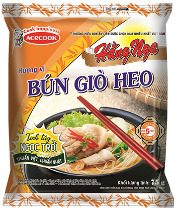 Bún Hằng Nga Giò Heo 30 gói