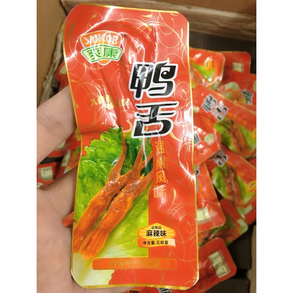 [BÃO SALE] Lưỡi Vịt Cay Siêu Ngon -2 Cái / Gói