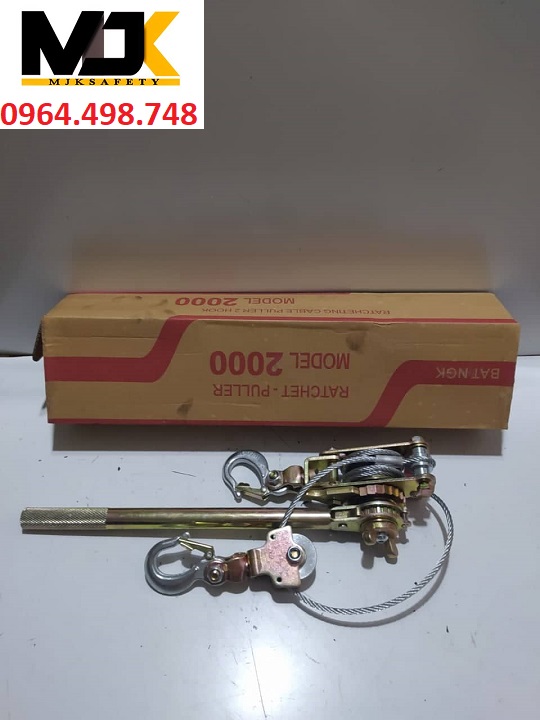 Palang Lắc Tay Cáp [Kích Căng Dây Cáp] loại 2 Tấn