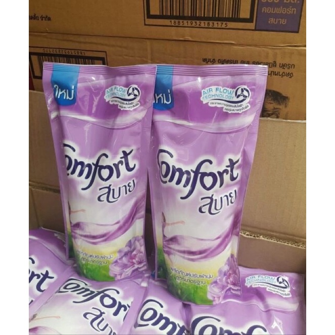 Nước xả vải Comfort chuẩn Thái Lan gói 580ml