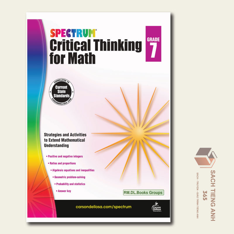 Grade 7 - Spectrum: Math, Reading, Writing, Test Prep, Language Arts 7