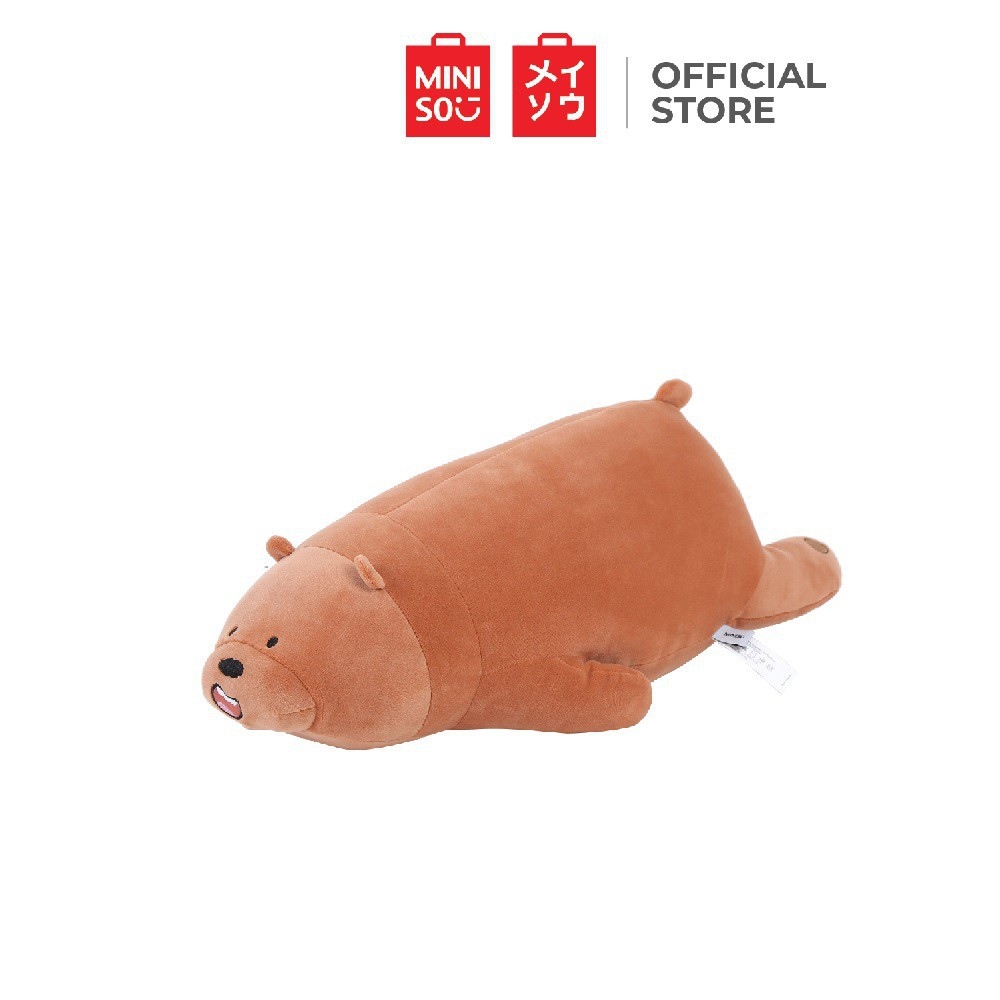 ✙☽  Gấu bông nằm Miniso x We Bare Bears Ice Bears