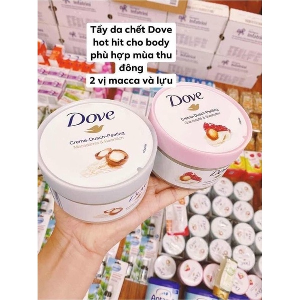 Tẩy Da Chết Body DOVE Đức 300ml
