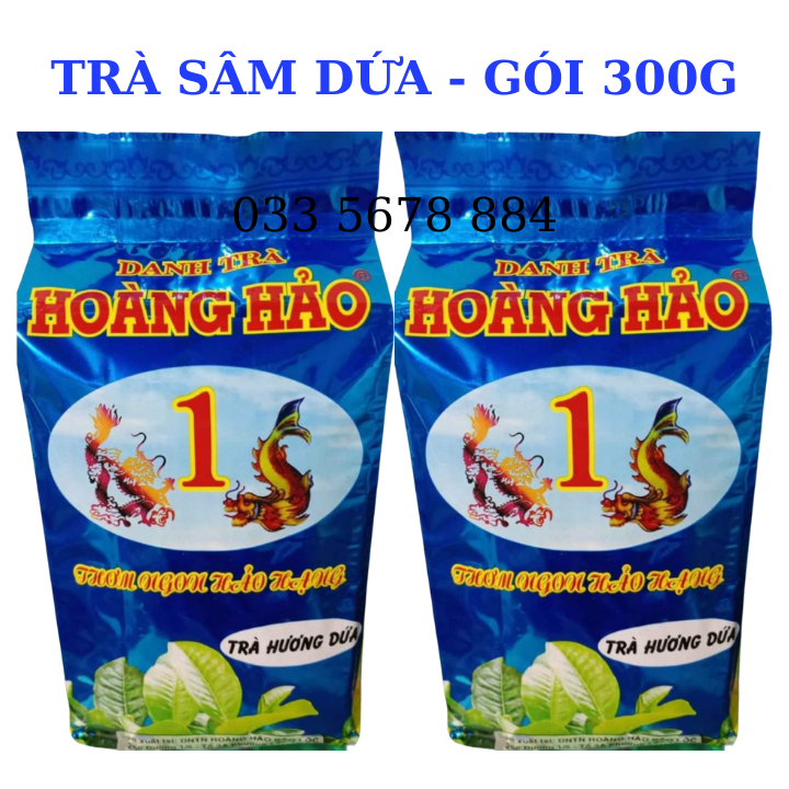 Trà sâm dứa hoàng hảo ( gói 300gr ) Pha trà đá, trà tắt, trà đường.