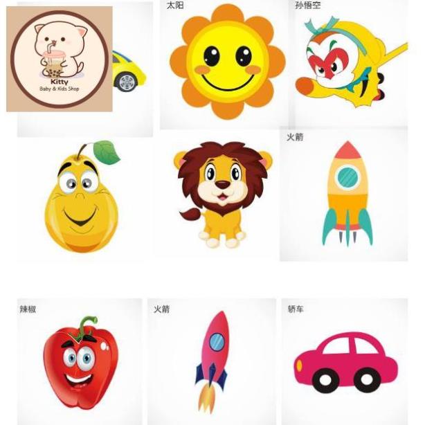 Bộ Đồ Chơi Cắt Giấy Thủ Công Cho Bé