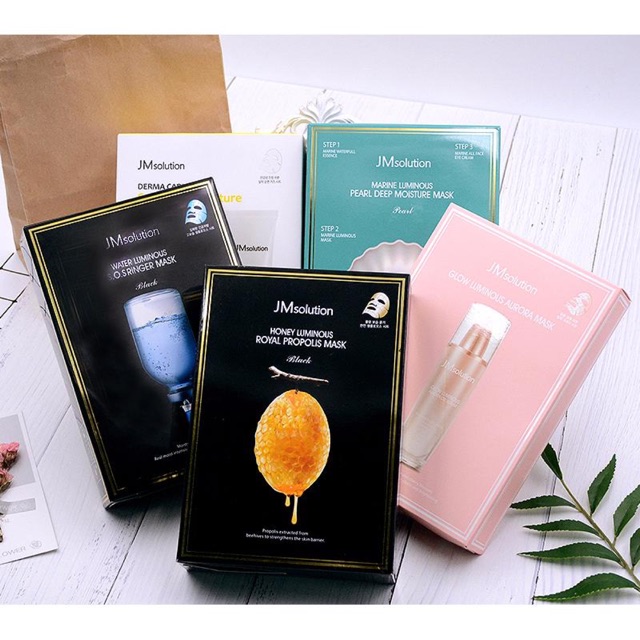 Mặt Nạ Giấy Chăm Sóc Da Toàn Diện Jmsolution Mask _ Jm Solution Chính Hãng