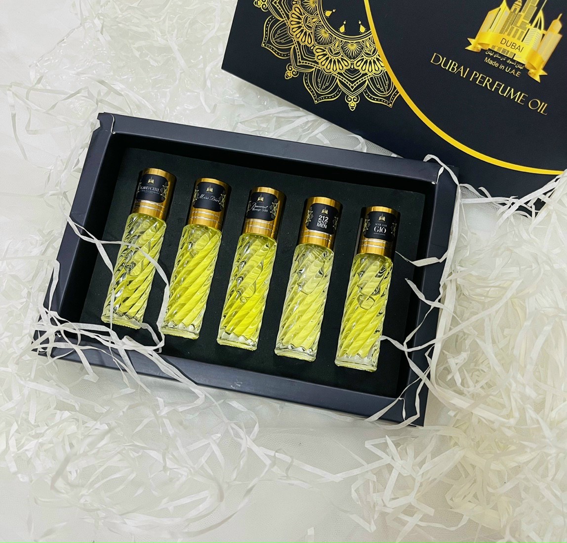 SET 5 CHAI TINH DẦU NƯỚC HOA DUBAI CỰC THƠM