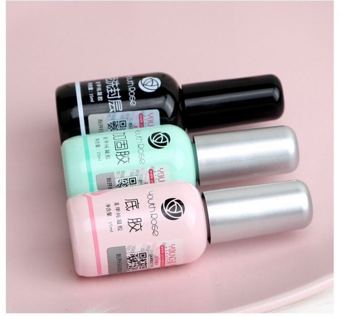 Base, Top, Cứng móng Hoa Hồng lọ 15ml