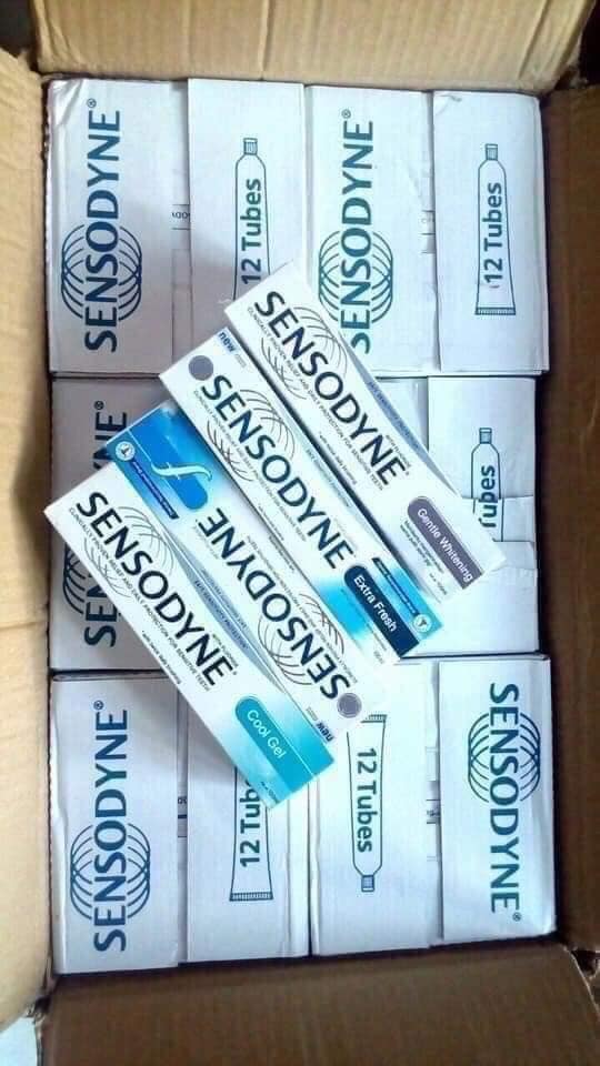 Combo 5 tuýp kem đánh răng Sensodyne (GIAO MÀU NGẪU NHIÊN)