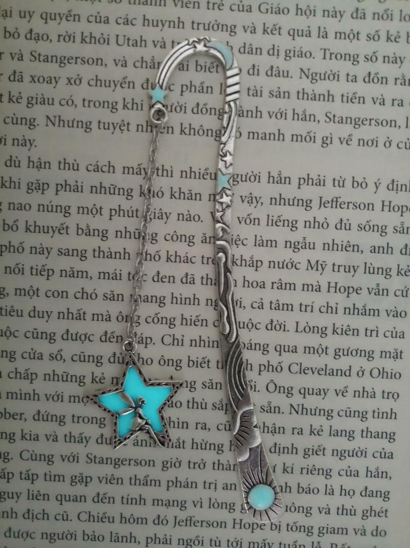 Kẹp sách bookmark dạ quang Cô tiên