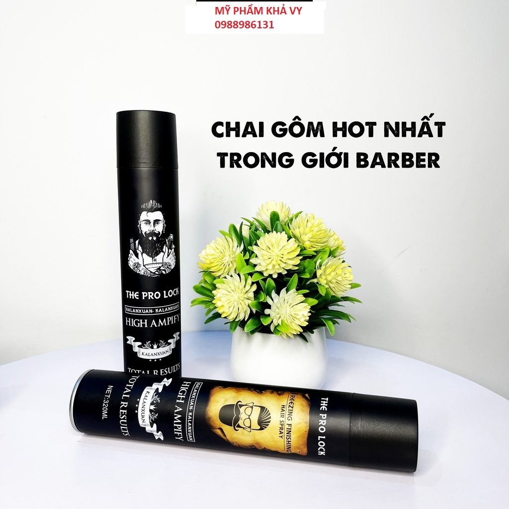 Combo Gôm Sáp Giữ Nếp Cứng Tóc