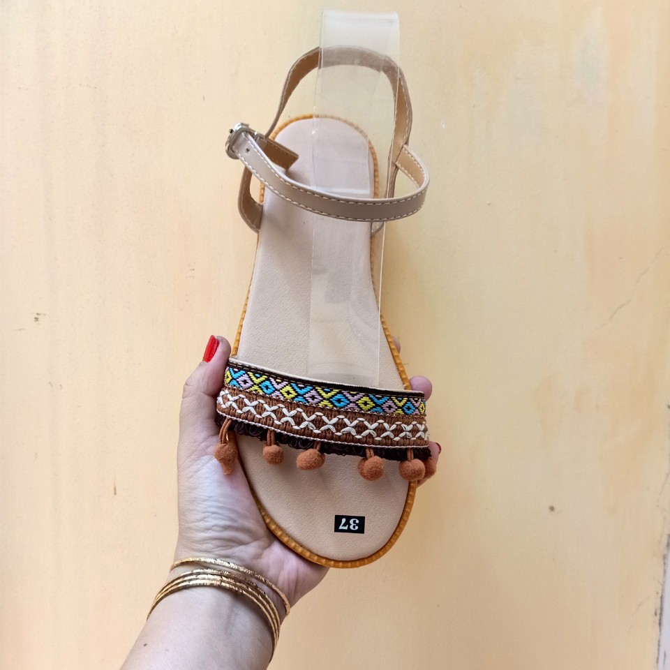 Giày sandal nữ - Giày sandal nữ đi học quai hậu, cực bền, đẹp, chắc chắn, dùng cho mùa mưa hoặc mùa hè đều được, đi học hoặc đi chơi mang đều đẹp -rentro