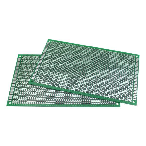 Combo 3 Phíp Đồng Đục Lỗ 2 Mặt PCB Xanh Tốt