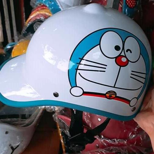 [HCM]nón bảo hiểm kết thời trang doremon siêu xinh