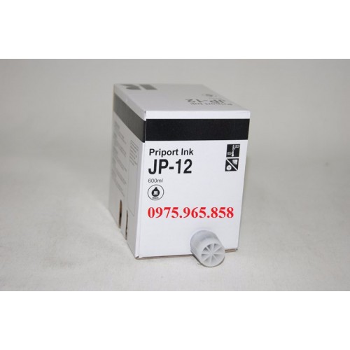 Mực đen JP12 dùng cho máy in siêu tốc hiệu Ricoh A4