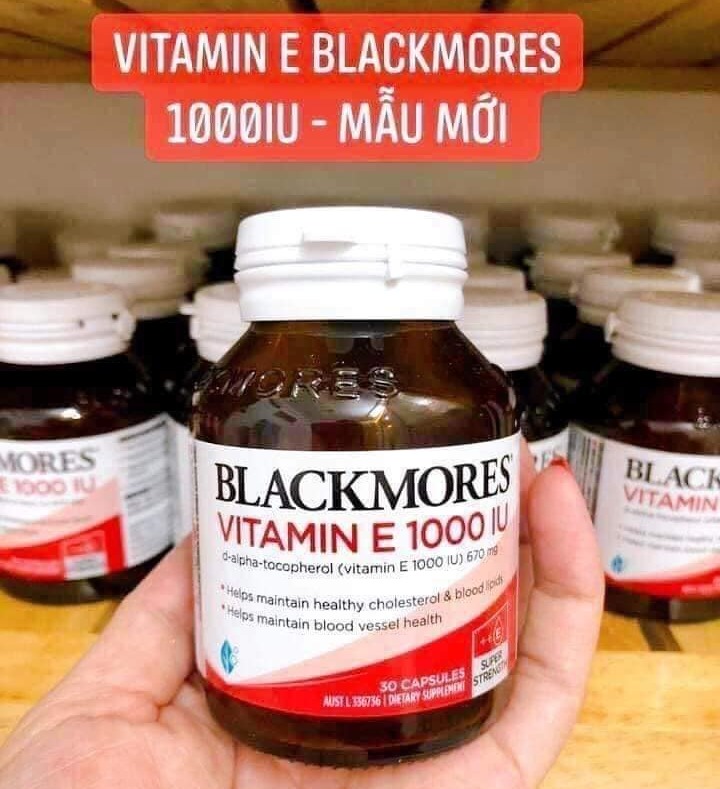 Vitamin E Blackmores - hàm lượng 1000IU