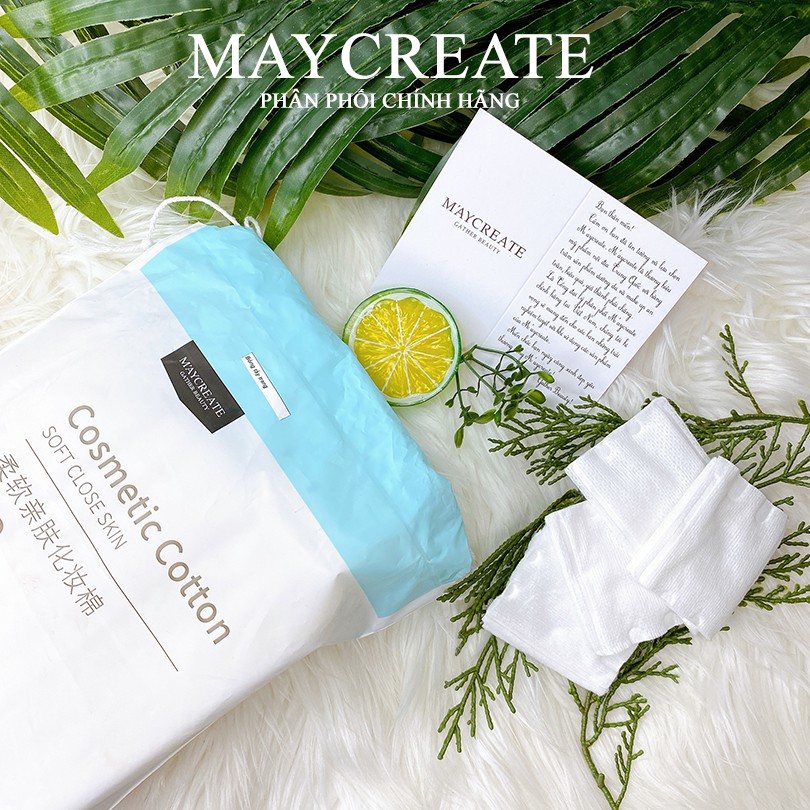 Bông Tẩy Trang Maycreate 230 Miếng (Mẫu mới)