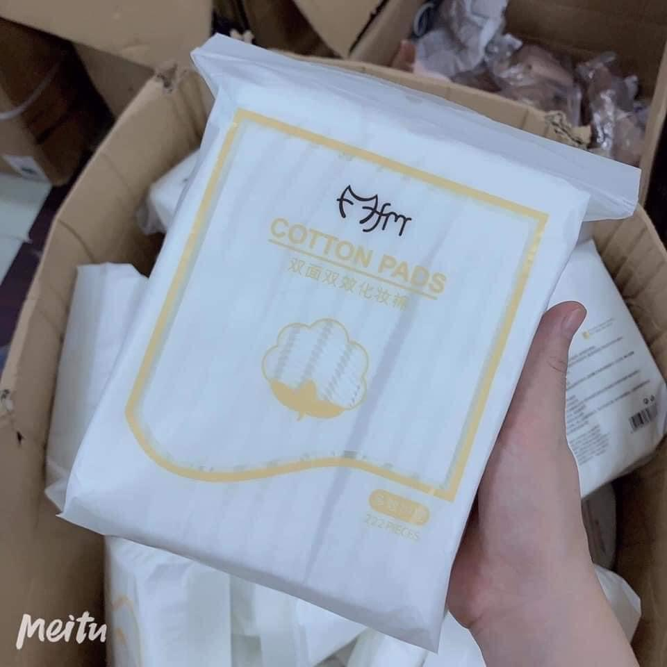 Bông tẩy trang 222 miếng Lameila BTT222