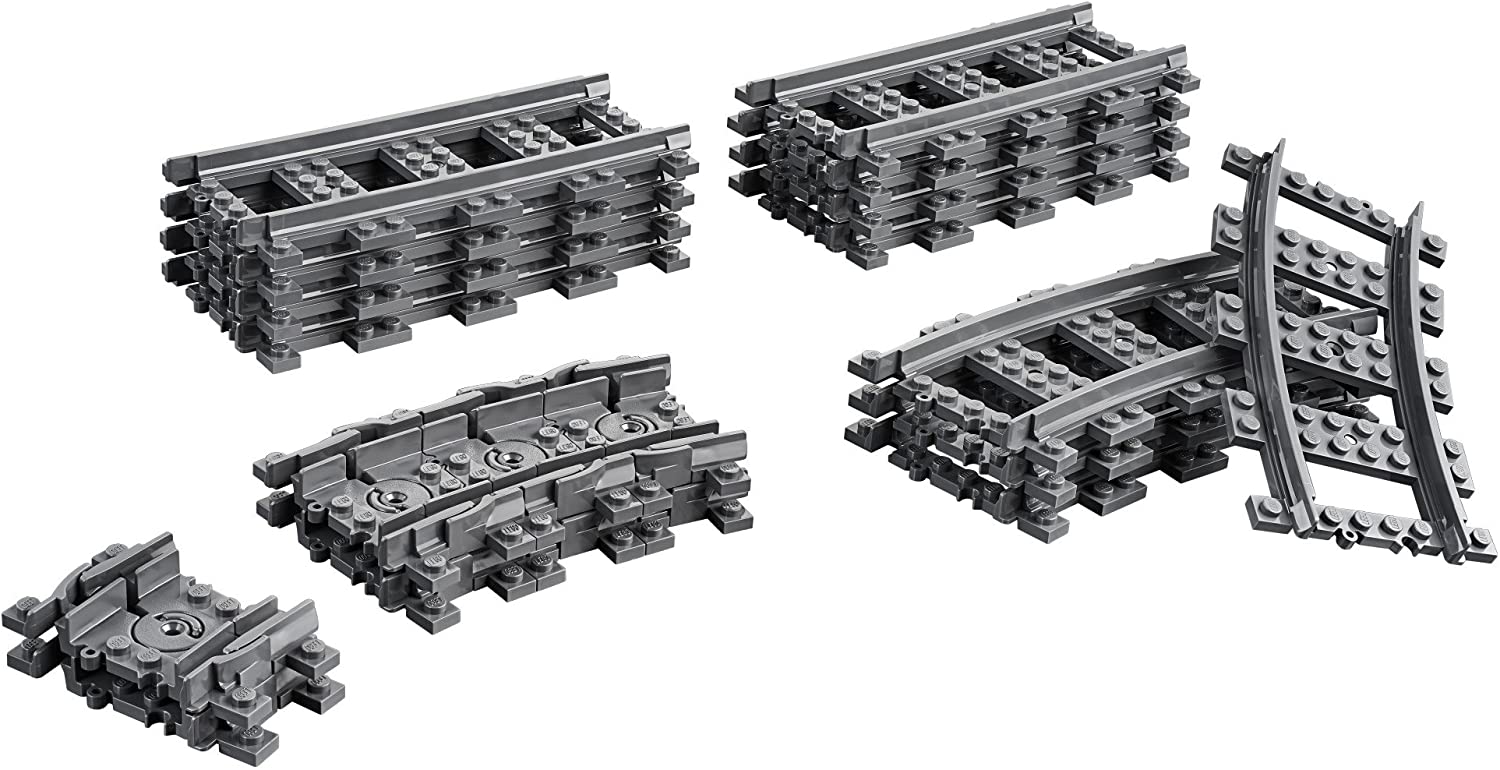 [HAPPY BRICKS] LEGO  CITY - 60205 - TRACKS - BỘ ĐƯỜNG RAY XE LỬA